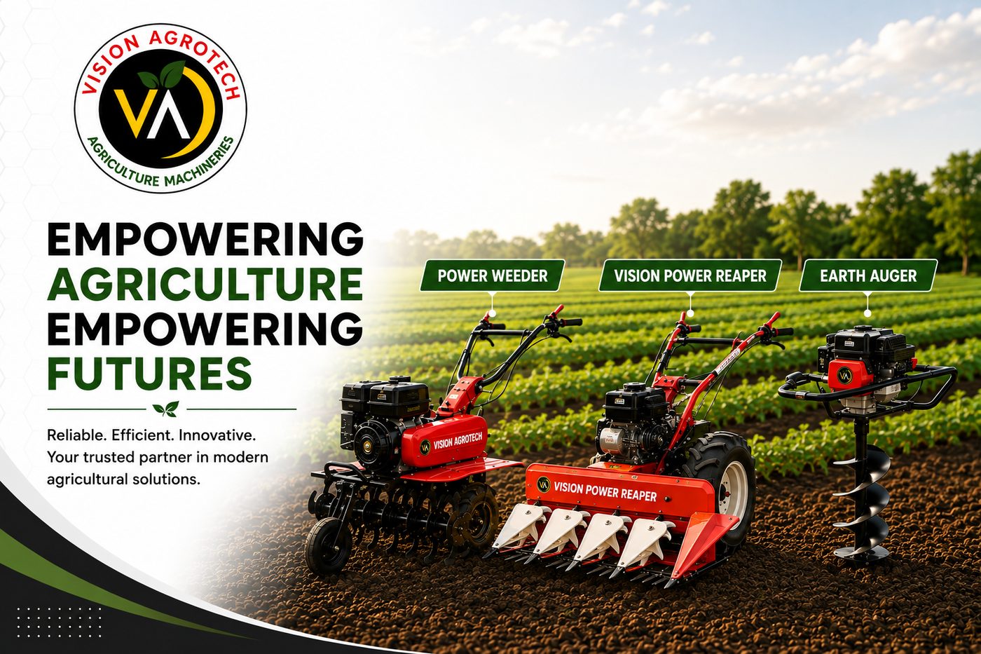 Vision Agrotech equipment in the field
